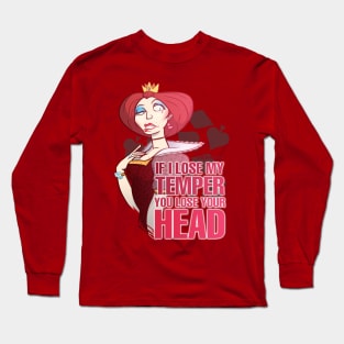 Queen of Hearts - Drawlloween2018 Long Sleeve T-Shirt